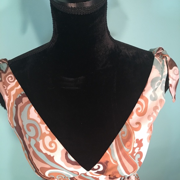Trina Turk Silk Print Dress Size 2 - Picture 3 of 8